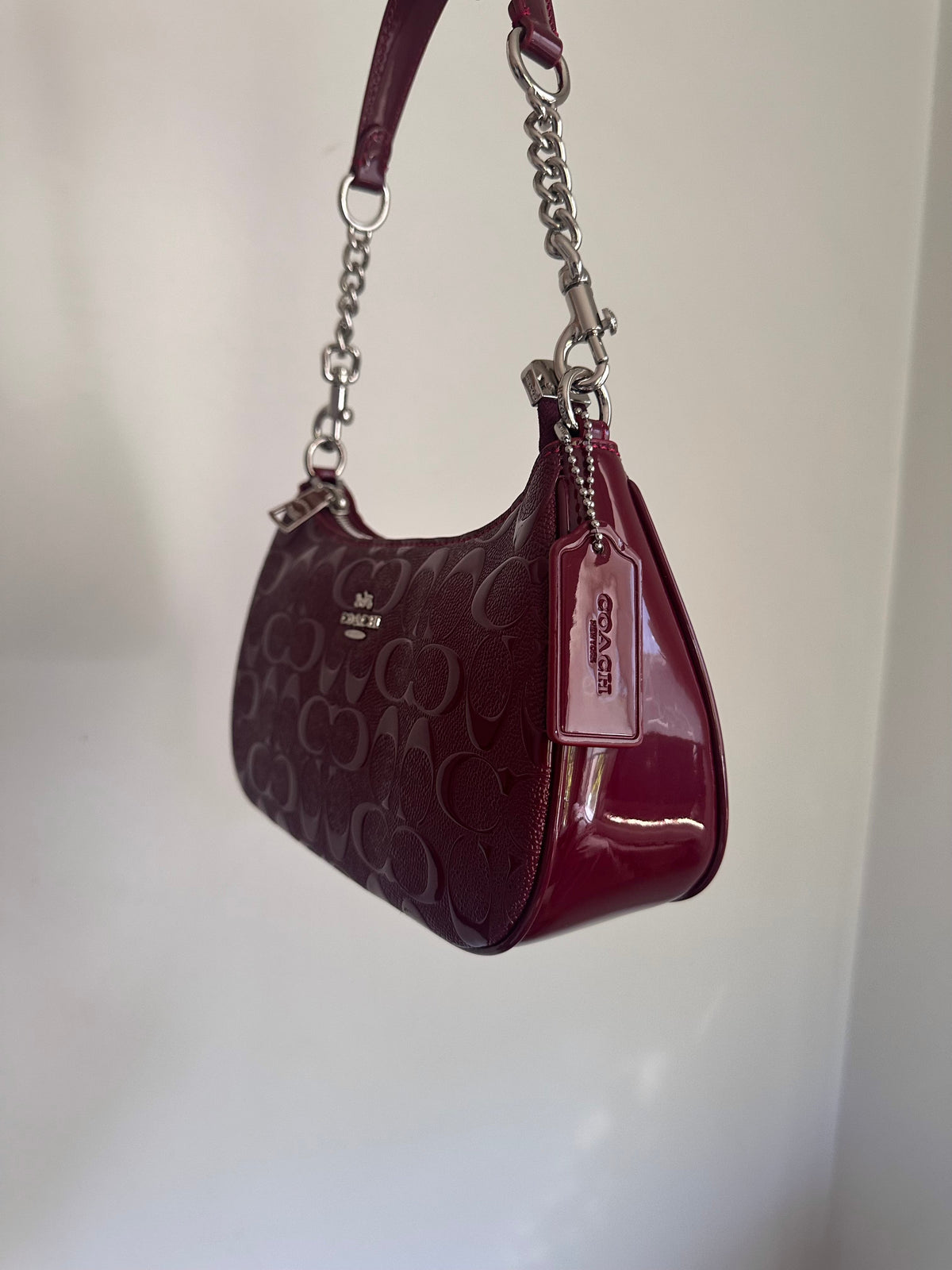 Red Teri Charmed bag