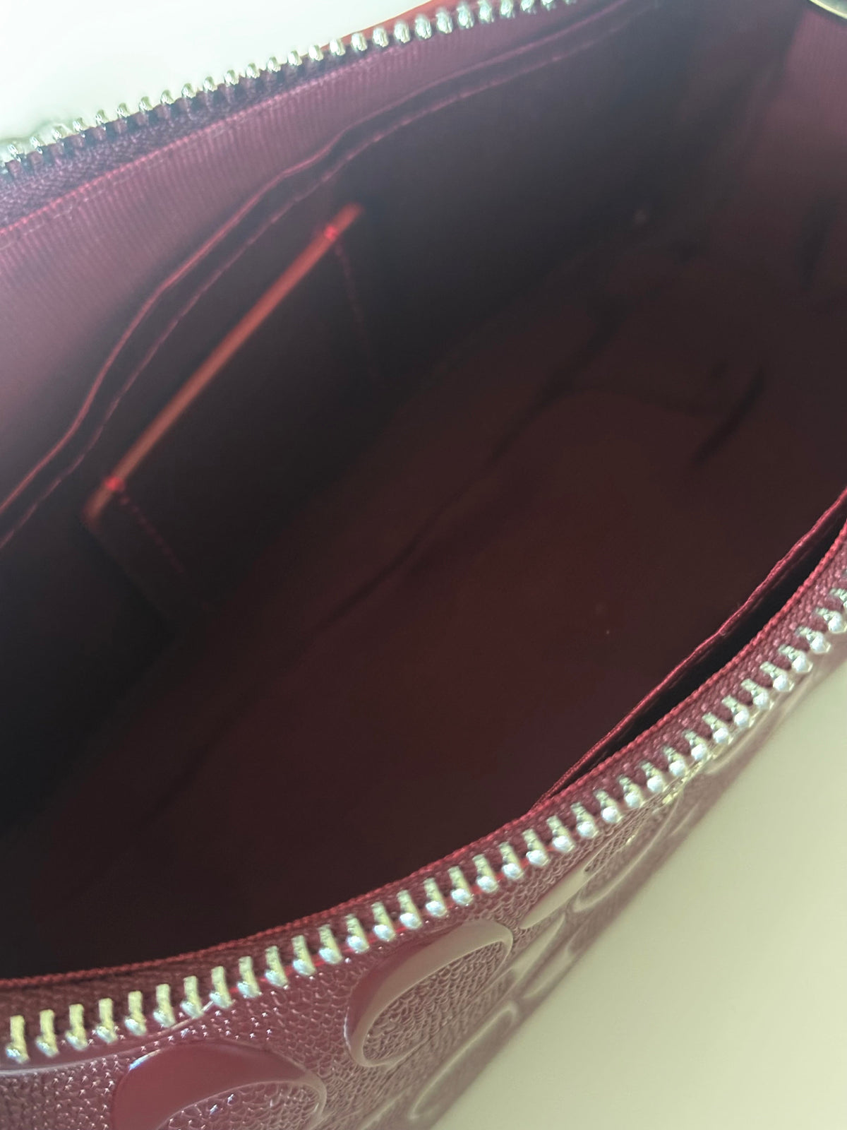 Red Teri Charmed bag