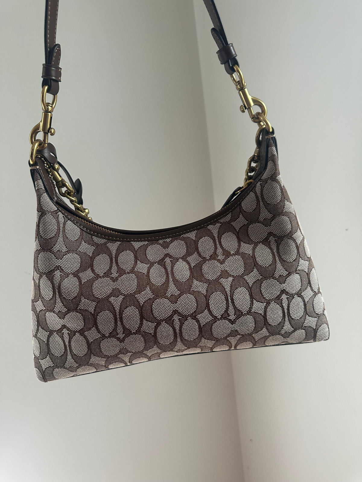 Juliet Shoulder Bag-Denim Brown
