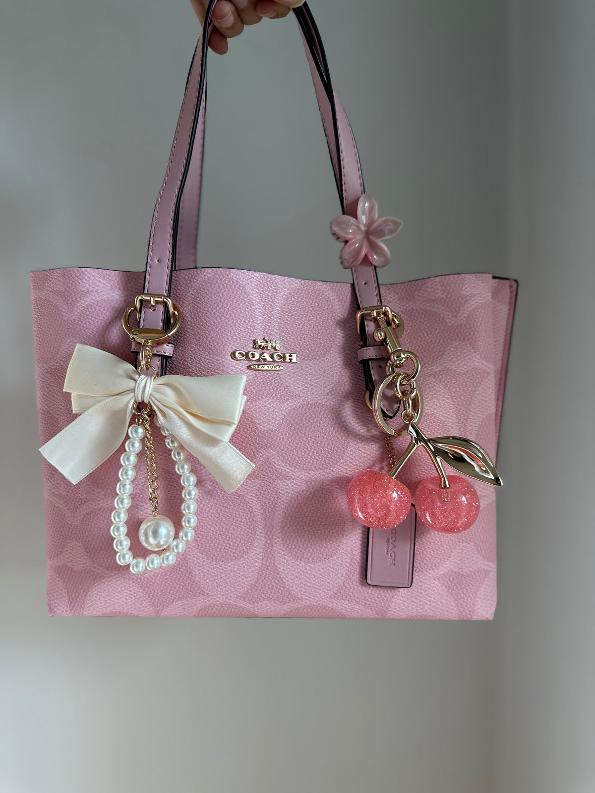 Cherry Charm attachment - Pink