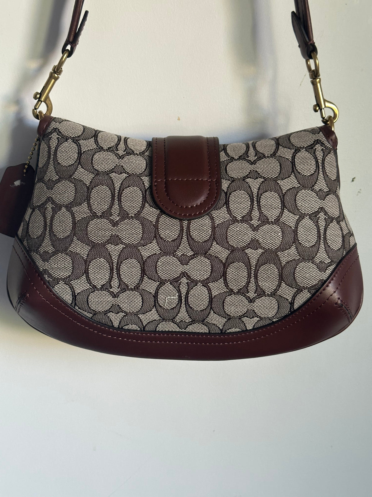 Vintage Soho Brown Leather Bag