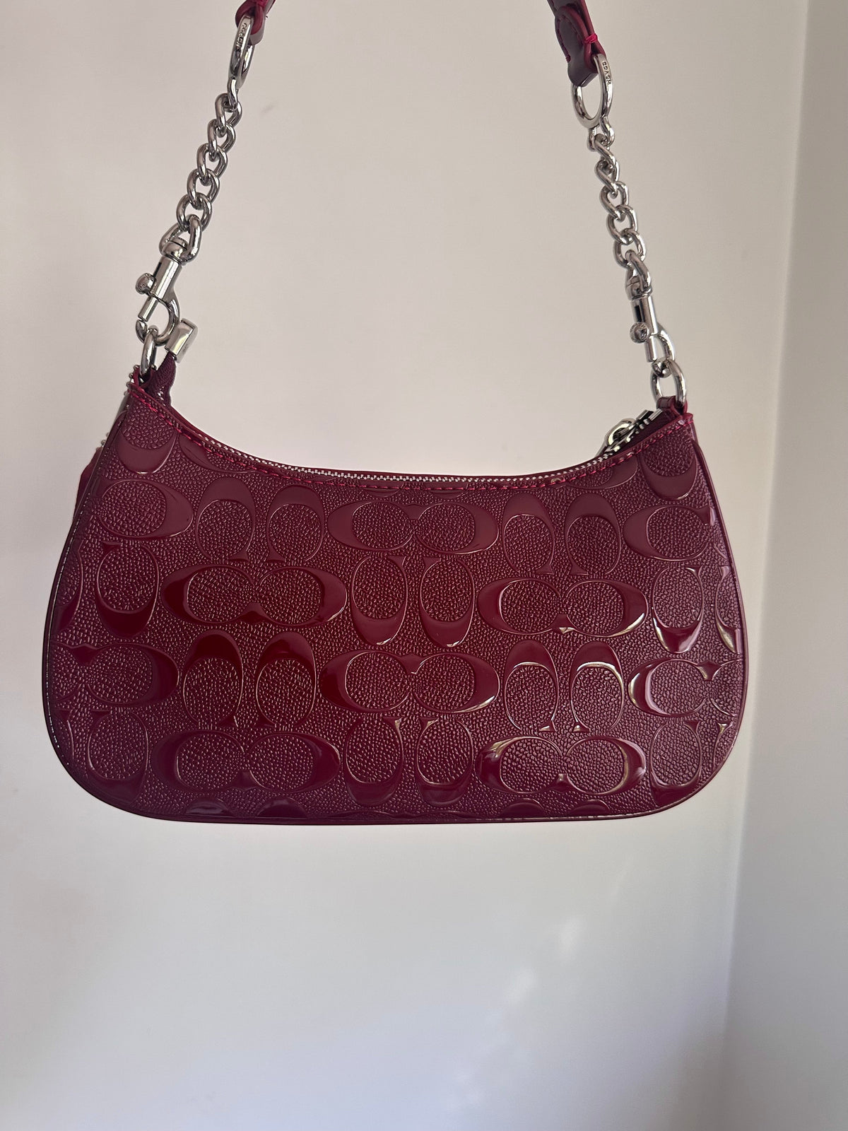Red Teri Charmed bag