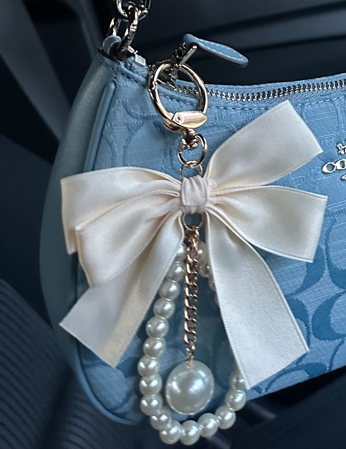 Teri Skyblue Hand bag