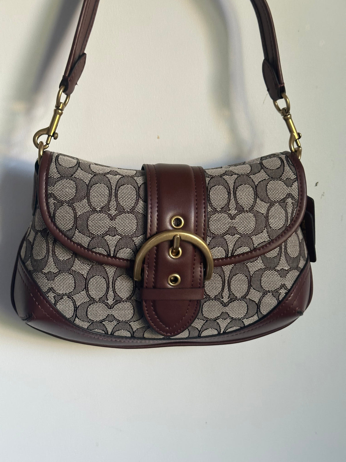 Vintage Soho Brown Leather Bag