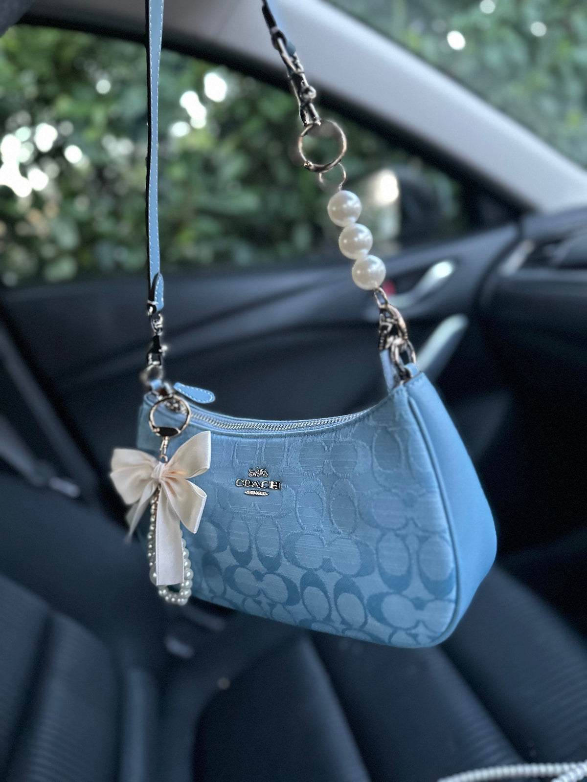 Teri Skyblue Hand bag