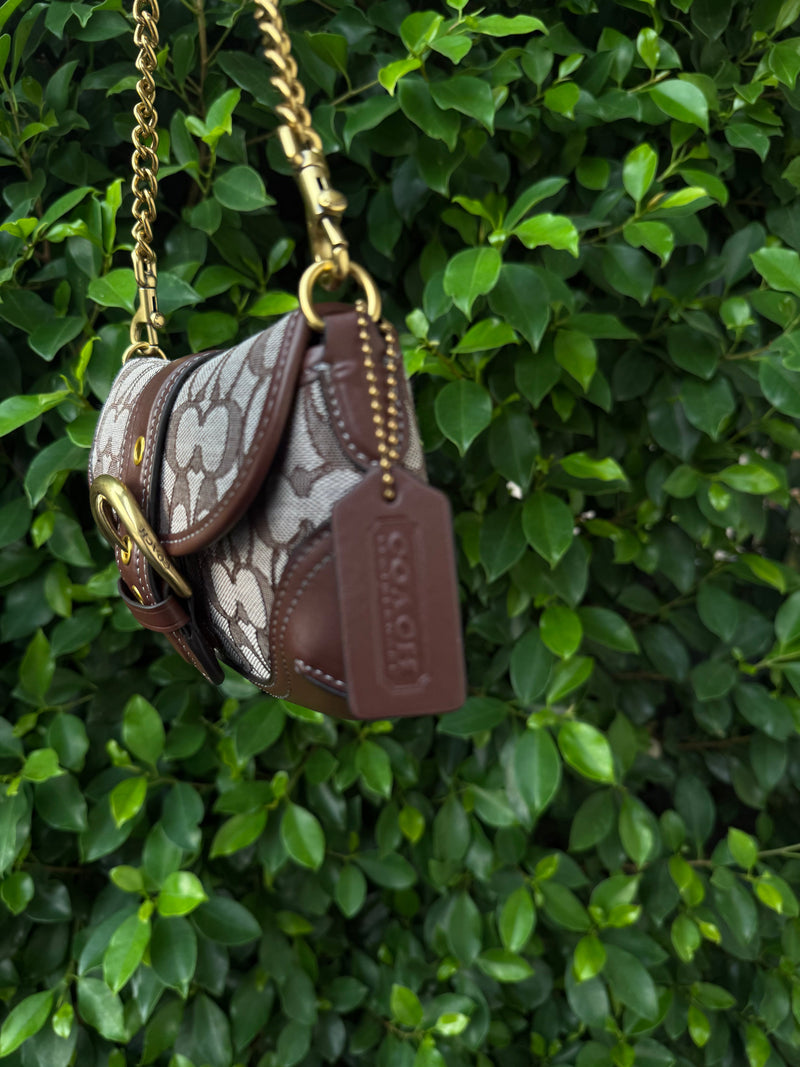Vintage Soho Brown Leather Bag