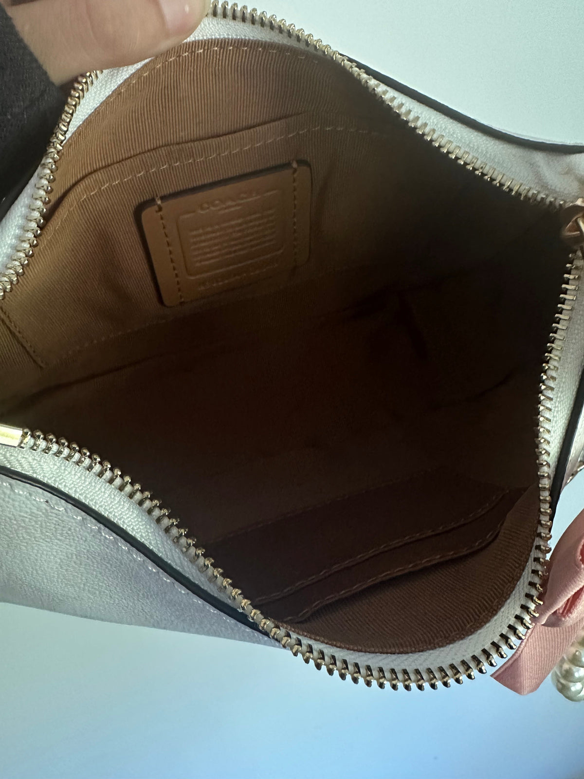 Chalk White Terri Bag