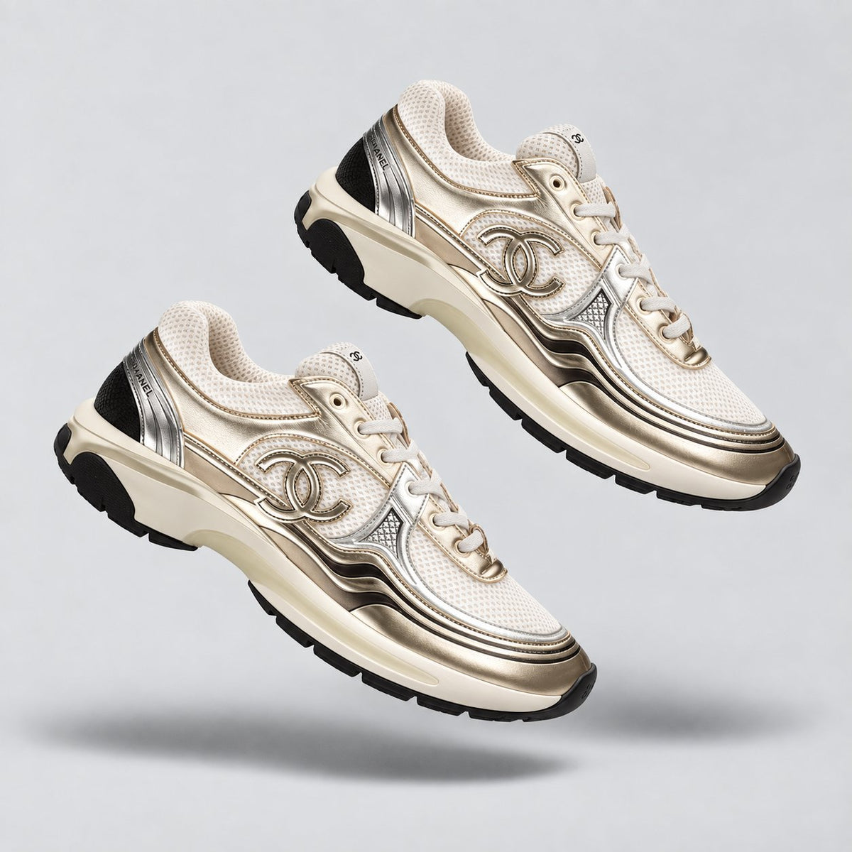 Chanel CC Runner Gold