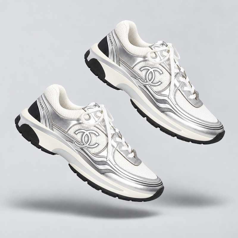 Chanel CC Runner Mettalic