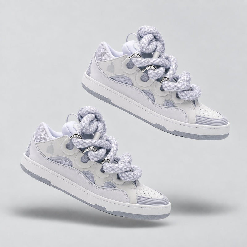 LANVIN WITH SNAKE LACES BLANC