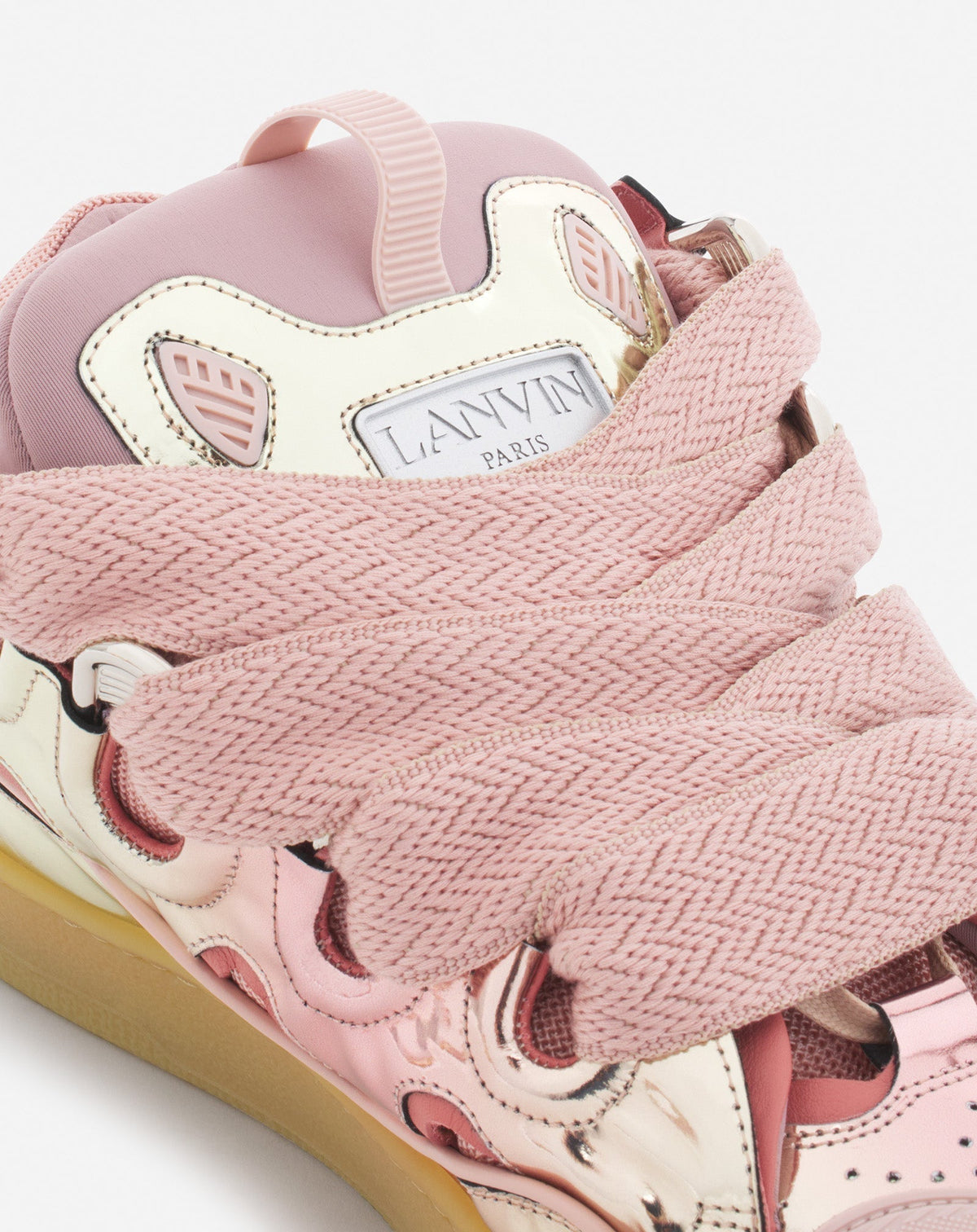 Lanvin Curb in Metallic Pink