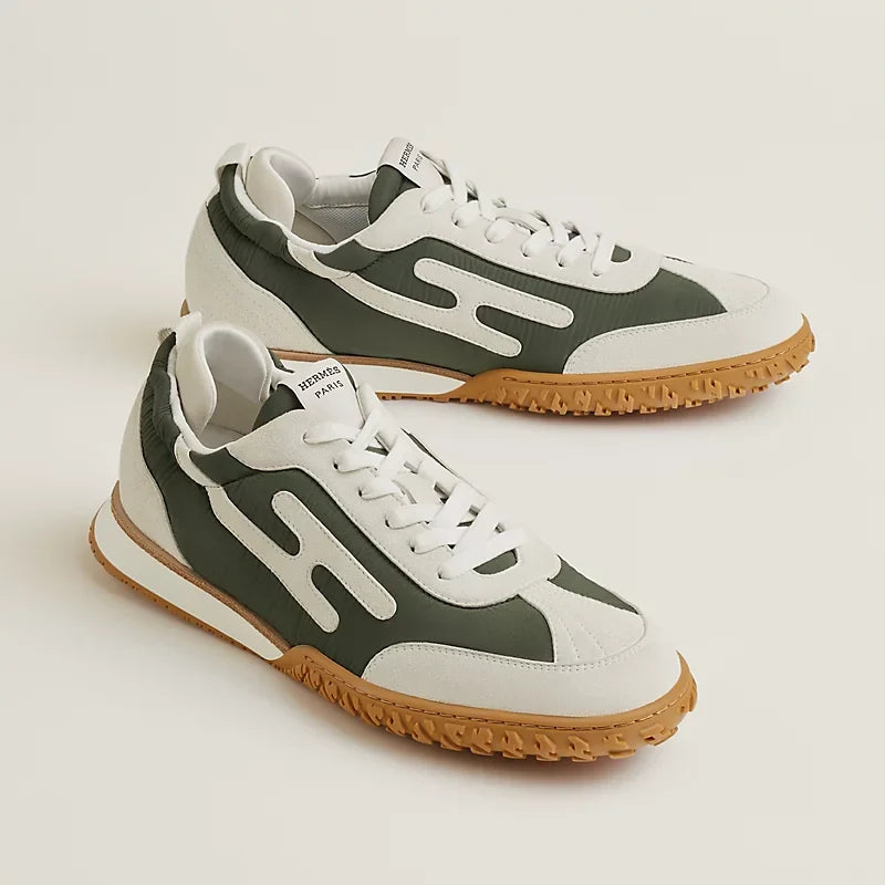 Hermes Jet Vert Forêt / Blanc