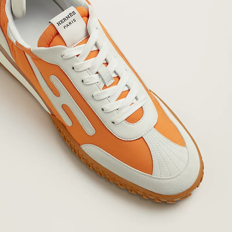 Hermes Jet Orange Flamme / Blanc
