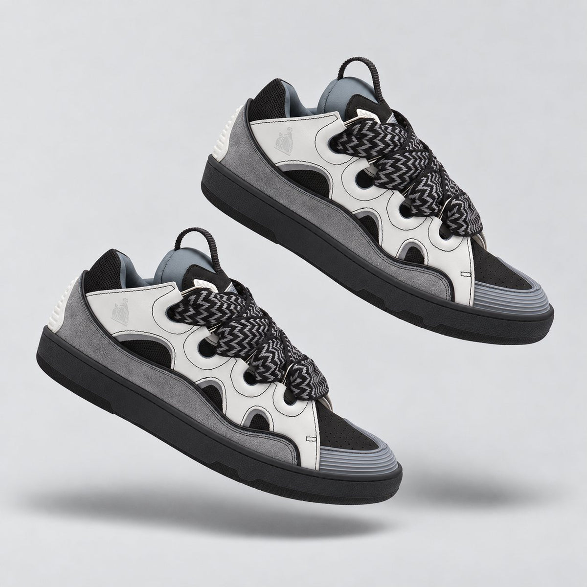 LANVIN White/Anthracite