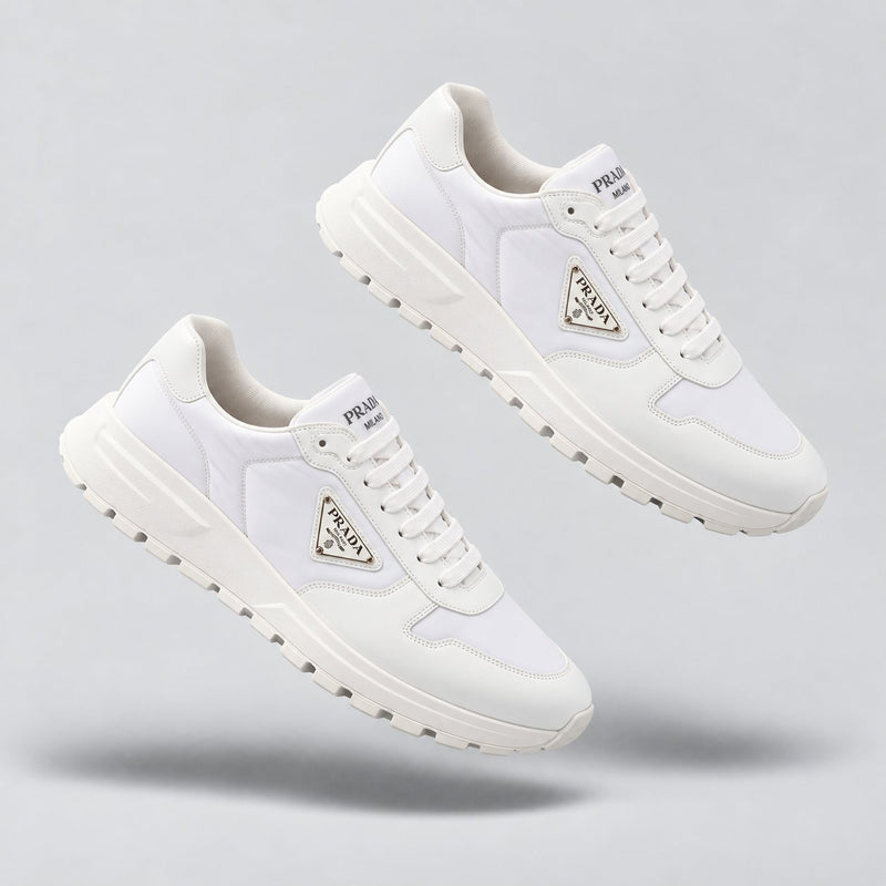 Prada Cuir Brossé Blanc