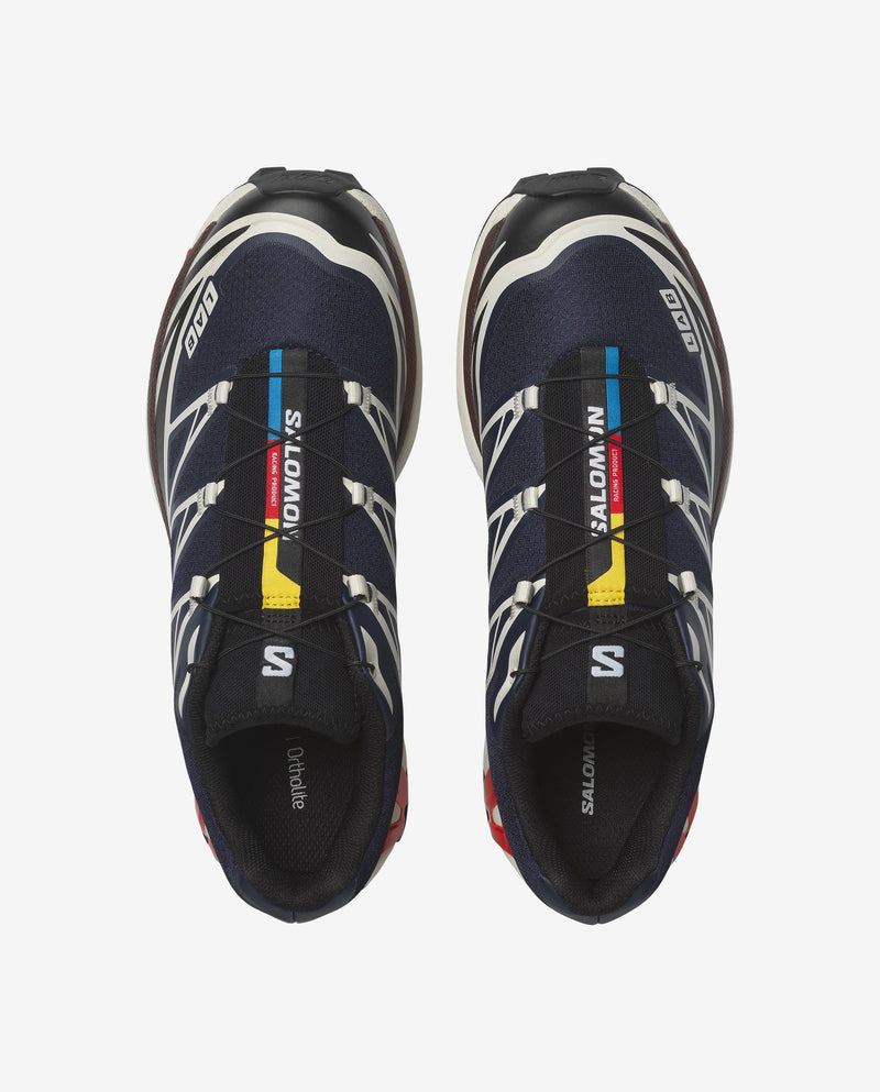 Salomon XT-6 Maritime Blue/Black/Fiery Red
