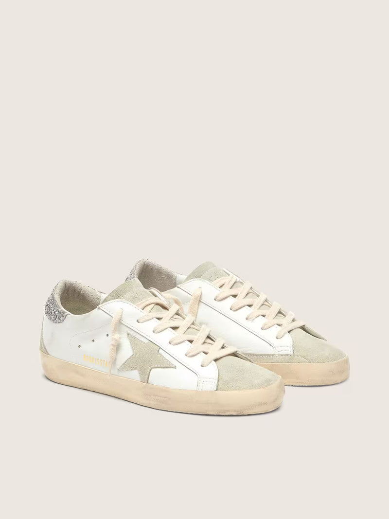 Super-Star pailletée dorées / Gris