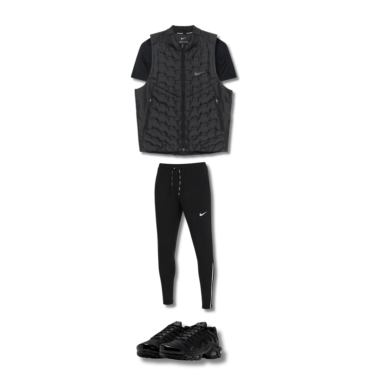 Outfit Running Noir Nike