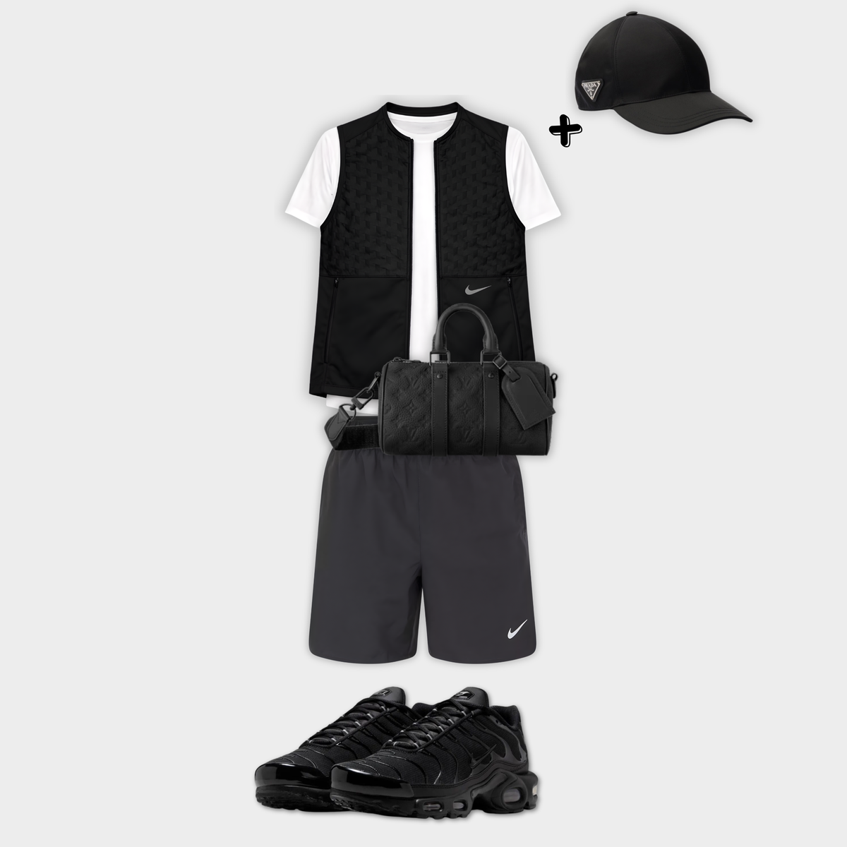 Outfit Therma Fit Noir + Casquette Offerte