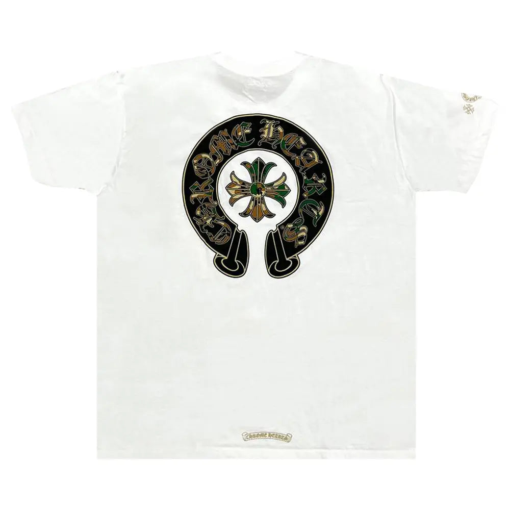 T-Shirt Chrome Heart Blanc