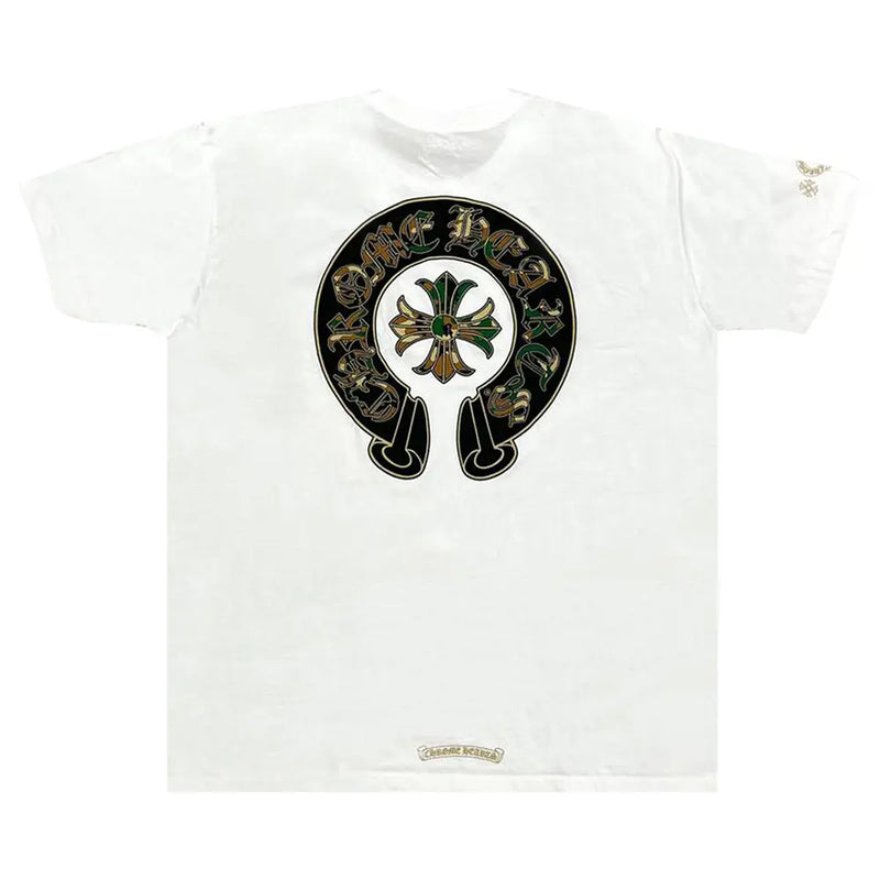 T-Shirt Chrome Heart Blanc