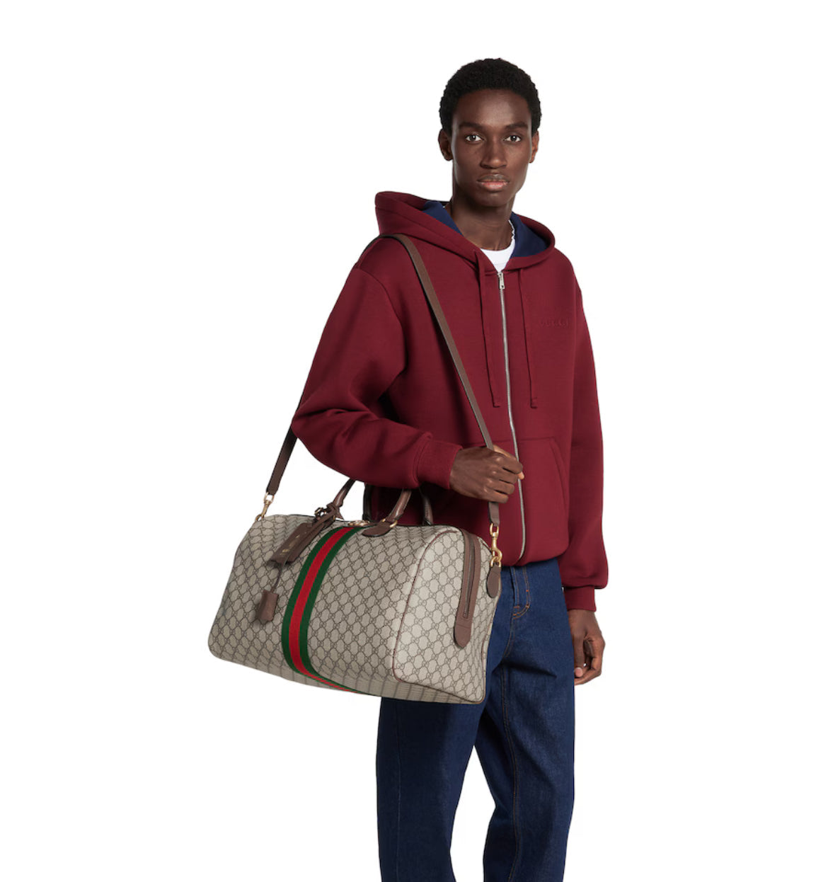 Sac de voyage Gucci Savoy taille moyenne