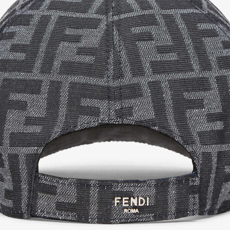 Casquette de baseball en jacquard FF Bleu