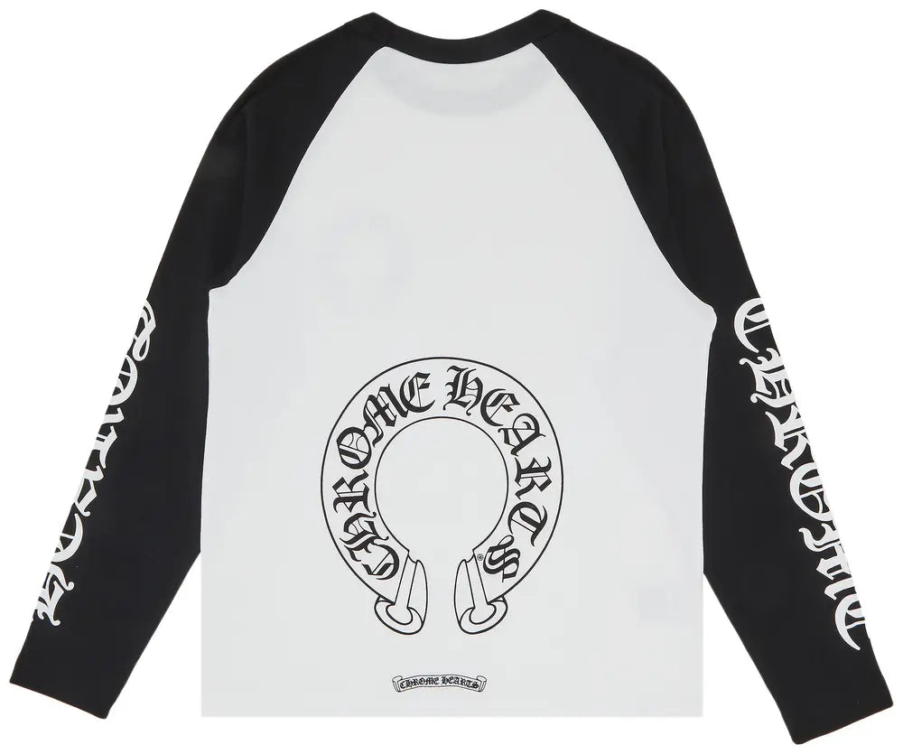 T-Shirt Manche Longue Chrome Heart Noir
