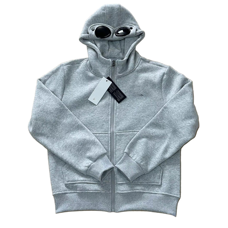 Gilet C.P Company Avec Lunette Gris