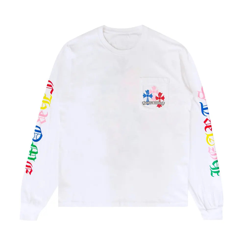 T-Shirt Manche Longue Chrome Heart Multicolore