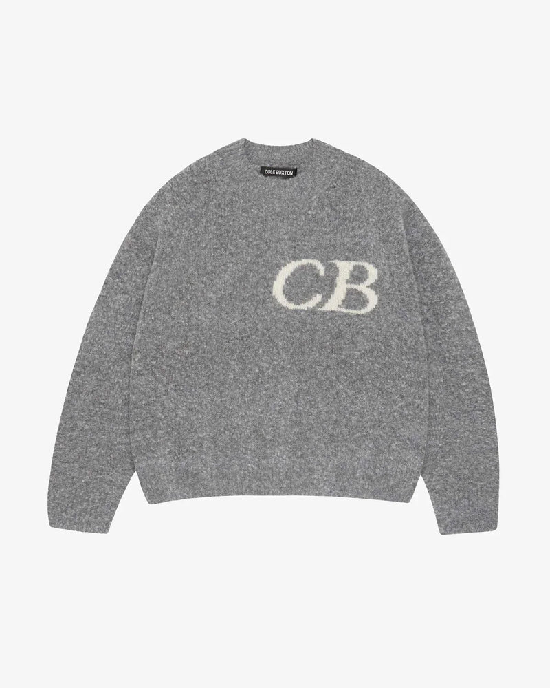 Pull CB Logo Knit Gris