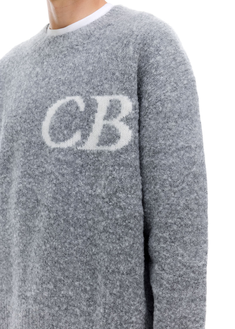 Pull CB Logo Knit Gris