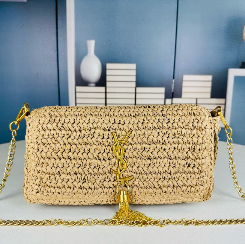 YSL - KATE 99 TASSEL IN RAFFIA