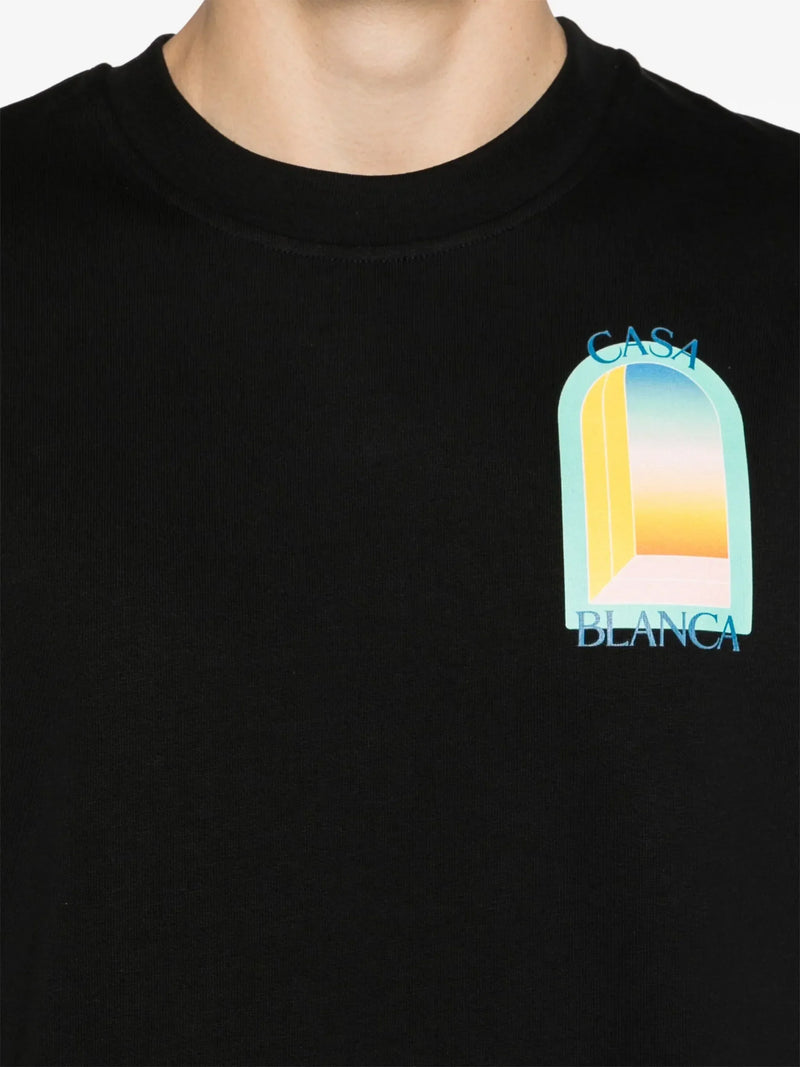T-Shirt Casablanca L'arche De Nuit