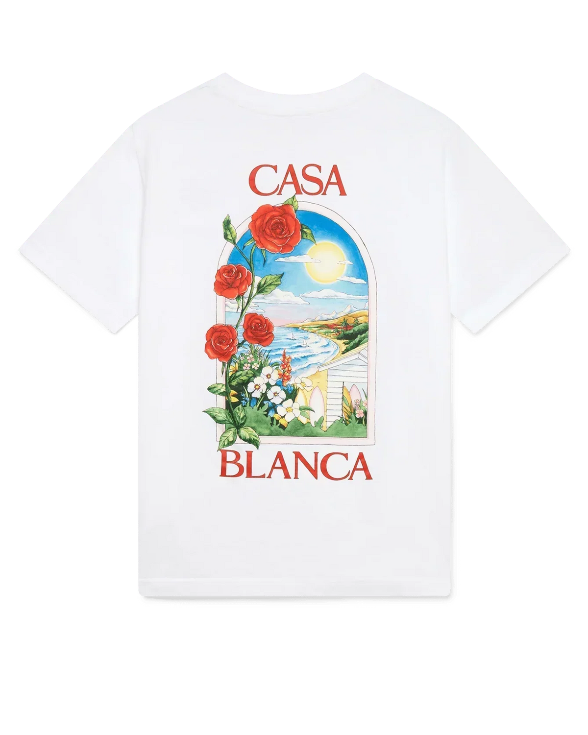 T-Shirt Casablanca LA DAYS Blanc