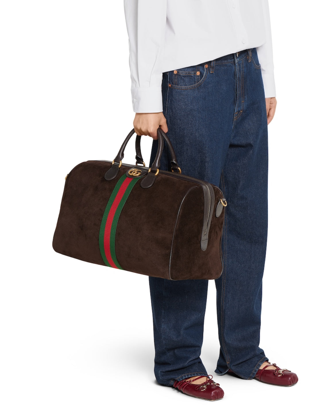 Sac de voyage Gucci Savoy format moyen