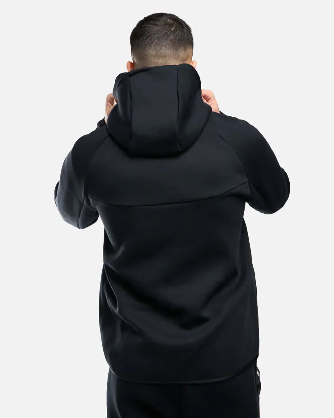 Nike Tech Fleece Zippé Noir