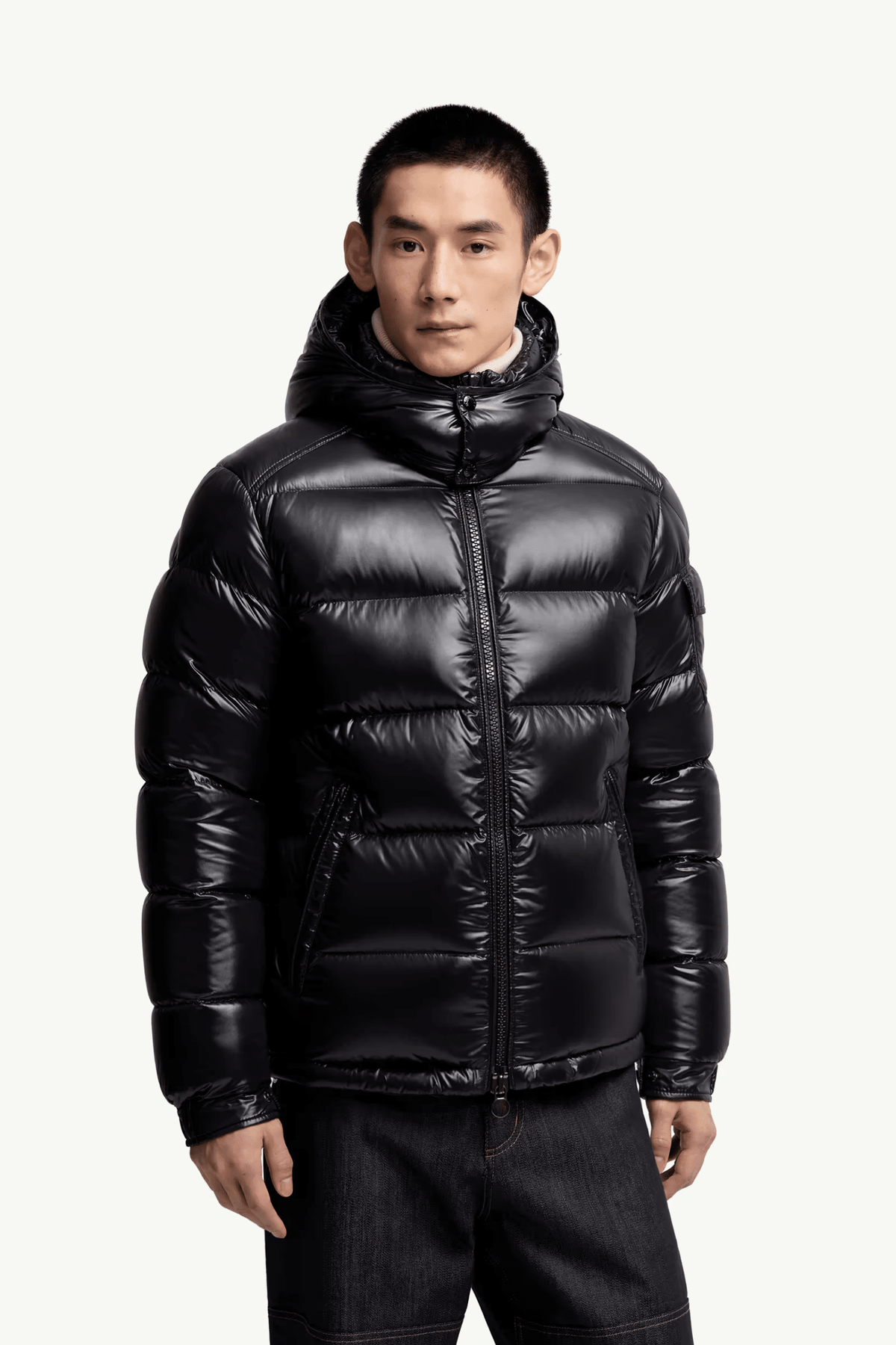 Doudoune Maya Nylon Noir Moncler