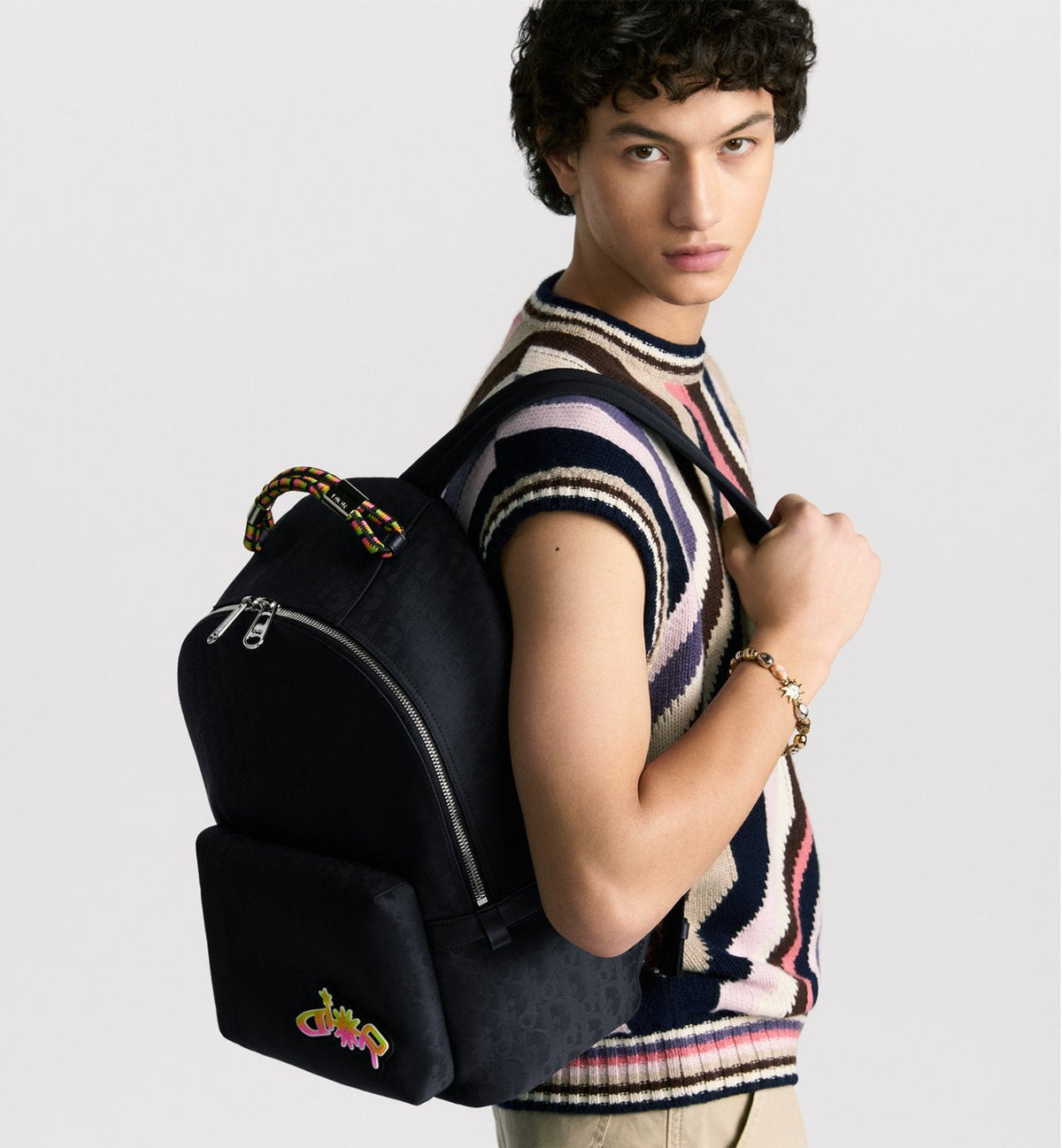Sac à dos zippé DIOR AND LEWIS HAMILTON