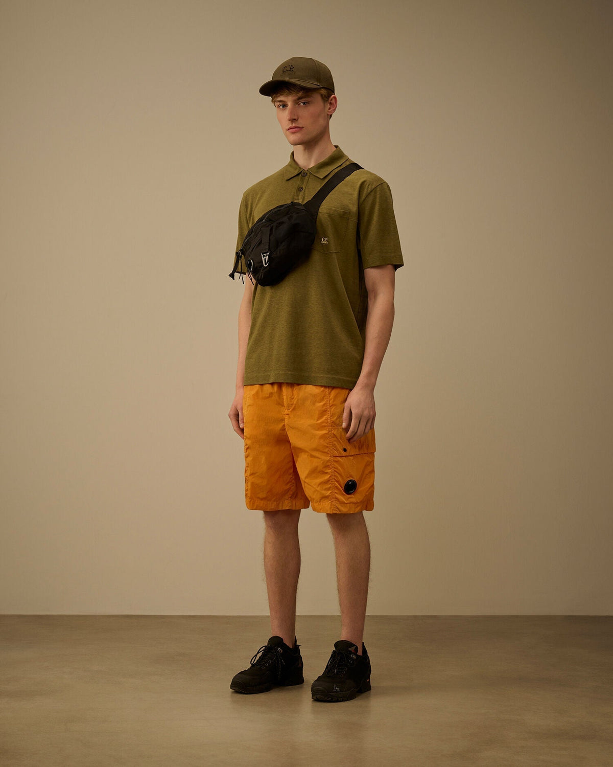 Short CP Company Moss gray - green