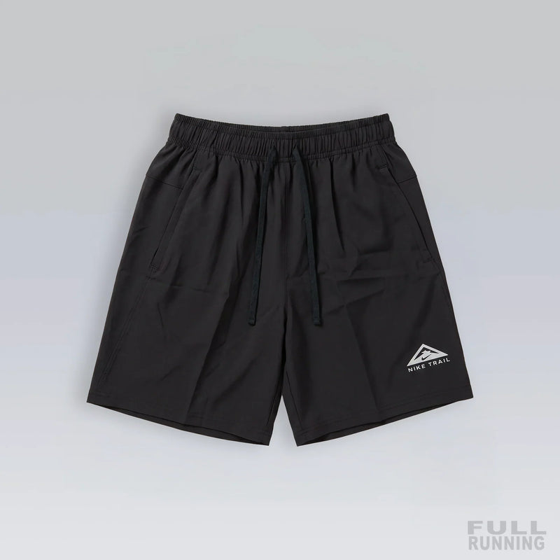 Short de running homme Trail Noir