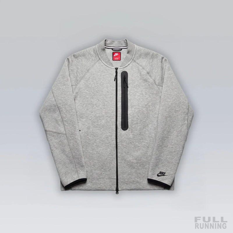 Sweat Zippé Tech Fleece "Aviateur" Gris