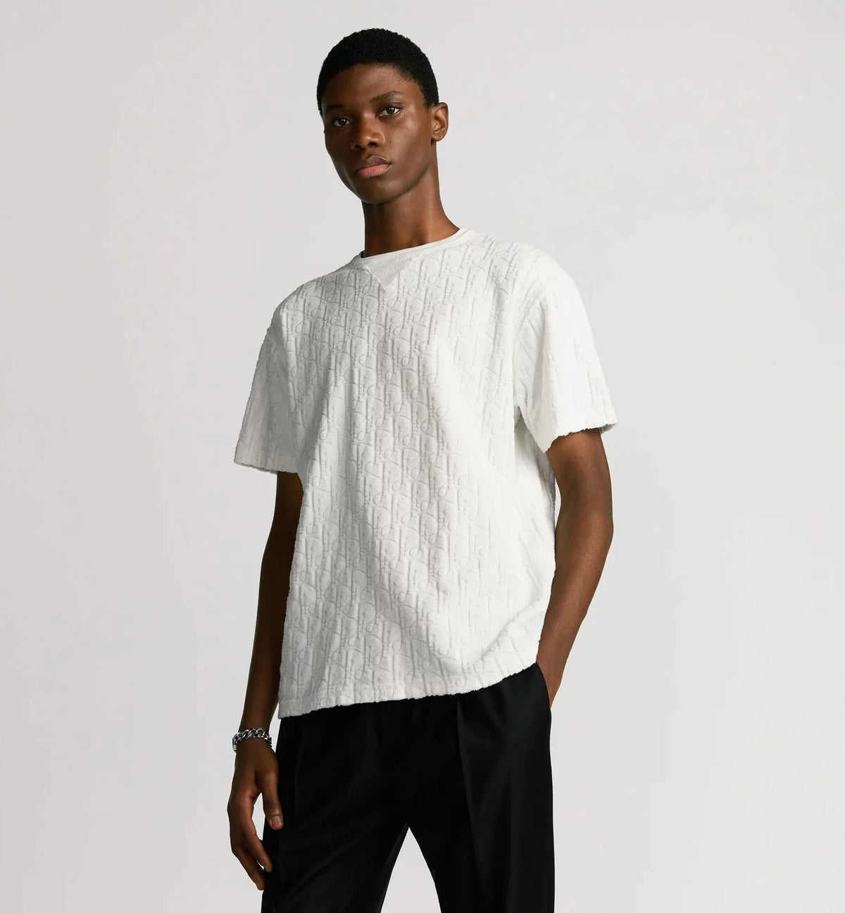 T-shirt CD Oblique, coupe relax