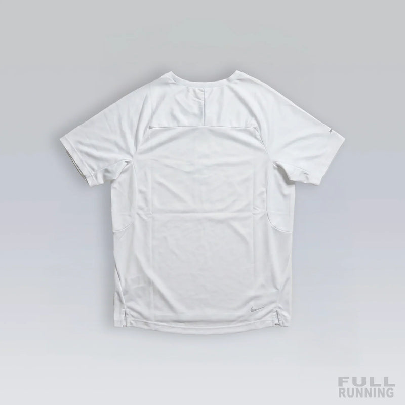 T-shirt Trail Réfléchissant Blanc