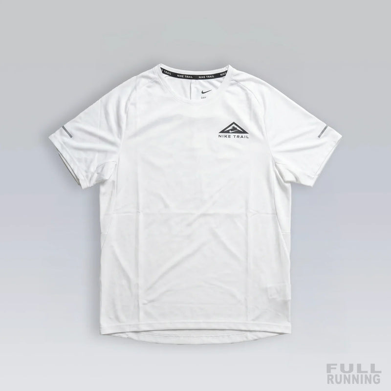 T-shirt Trail Réfléchissant Blanc
