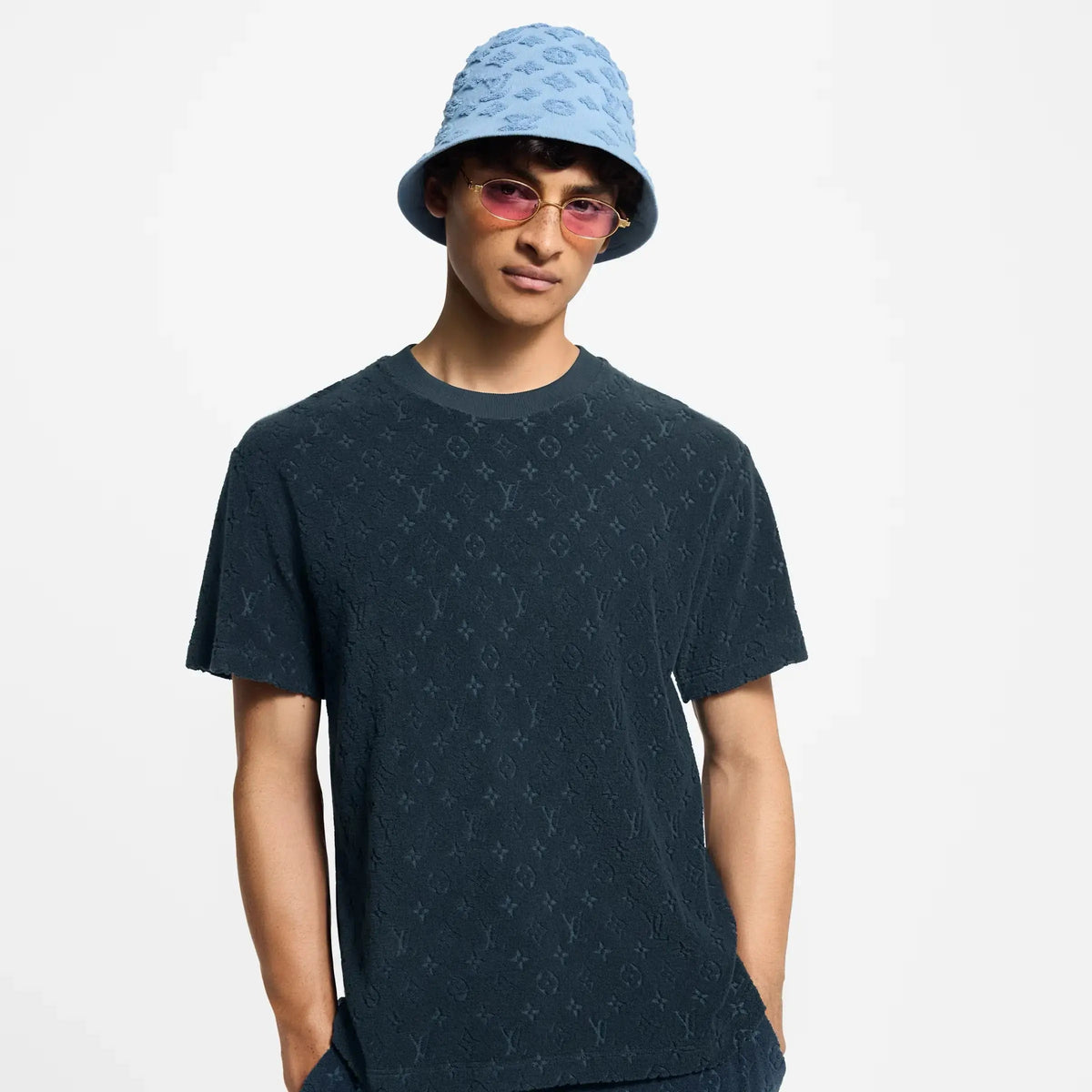 Tee-shirt Monogram en French Terry