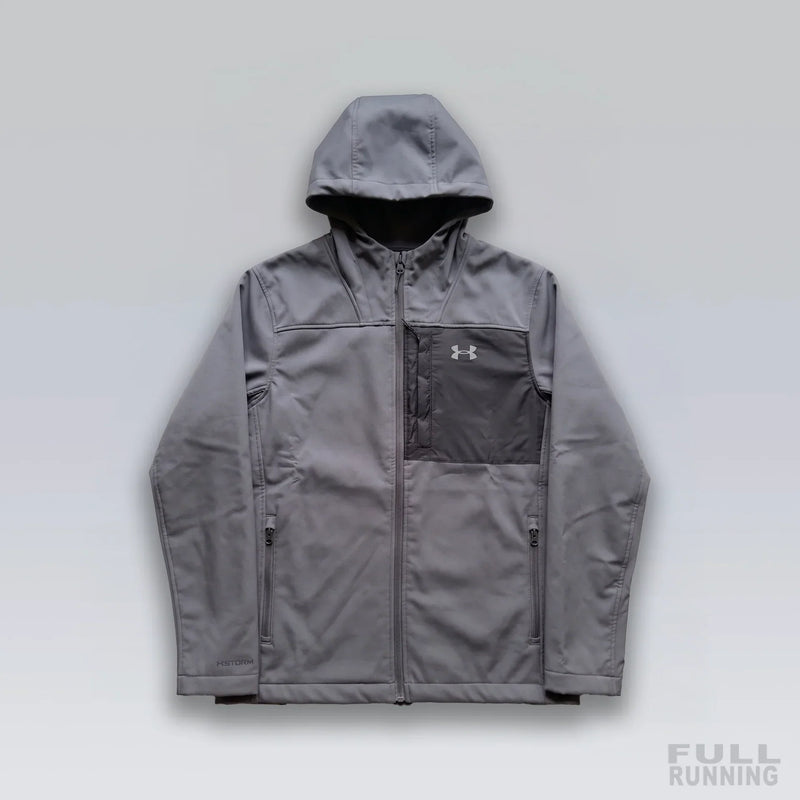 Veste Coldgear Gris avec Capuche
