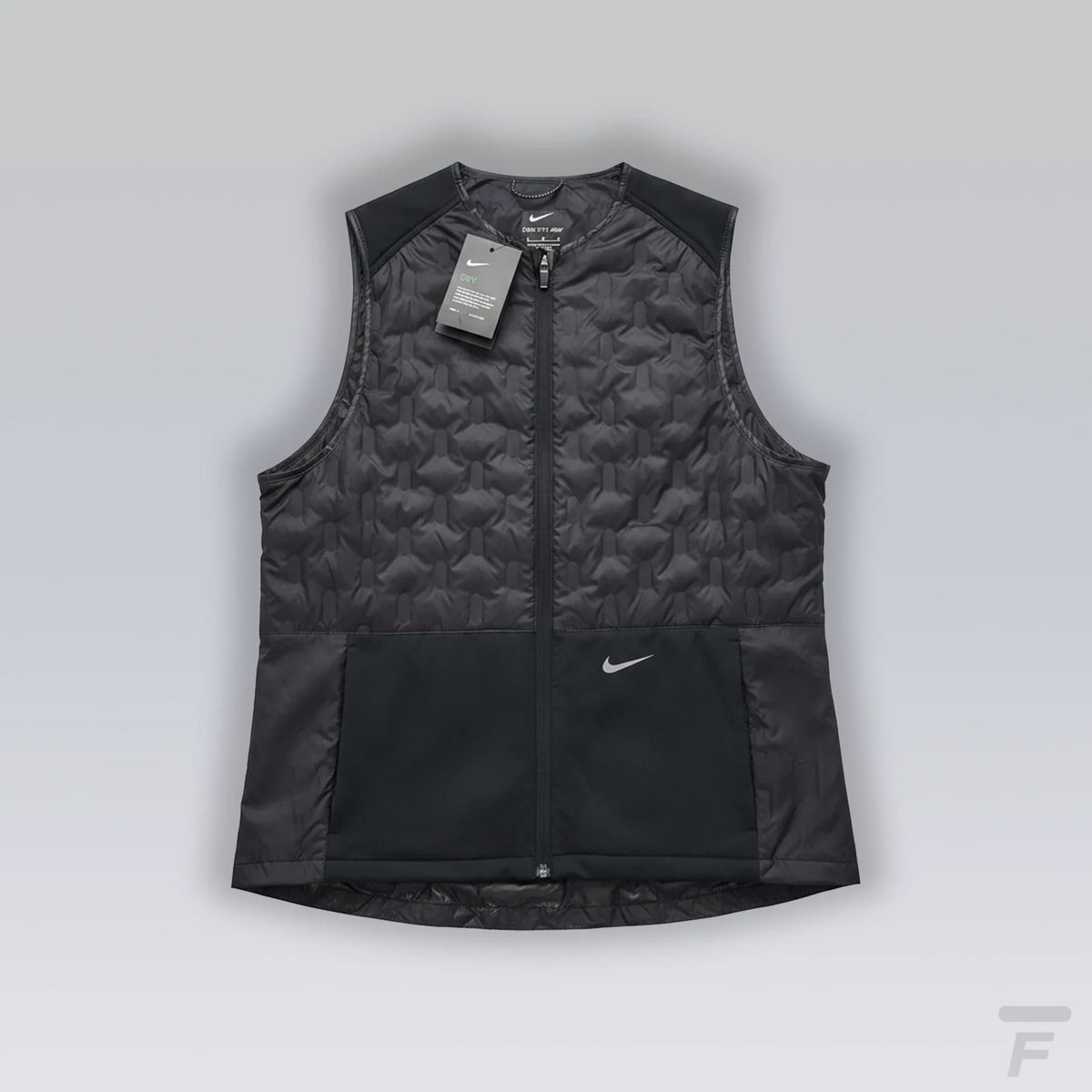 Veste Sans Manche Running Therma Fit Noir